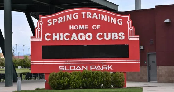 Sloan Park for Competitive Sports in the Spring