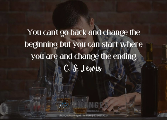 CS Lewis Addiction Recovery Quote