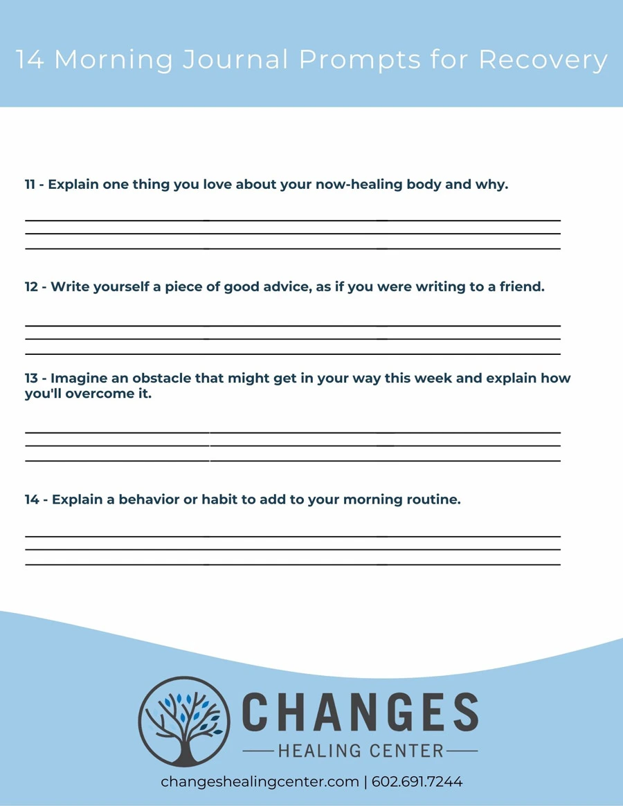 Morning Journal Prompts for Gratitude