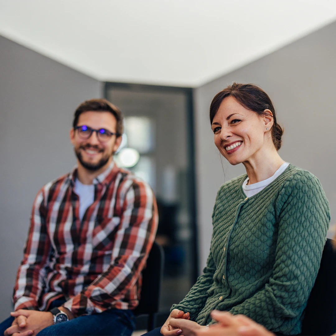 ambetter-accepted-arizona-rehab-group-therapy-changes-healing-center Diverse young adults talking in a recovery circle—Ambetter-covered addiction and mental health treatment at Changes Healing Center.